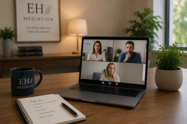 child access mediation Herefordshire  online meeting.